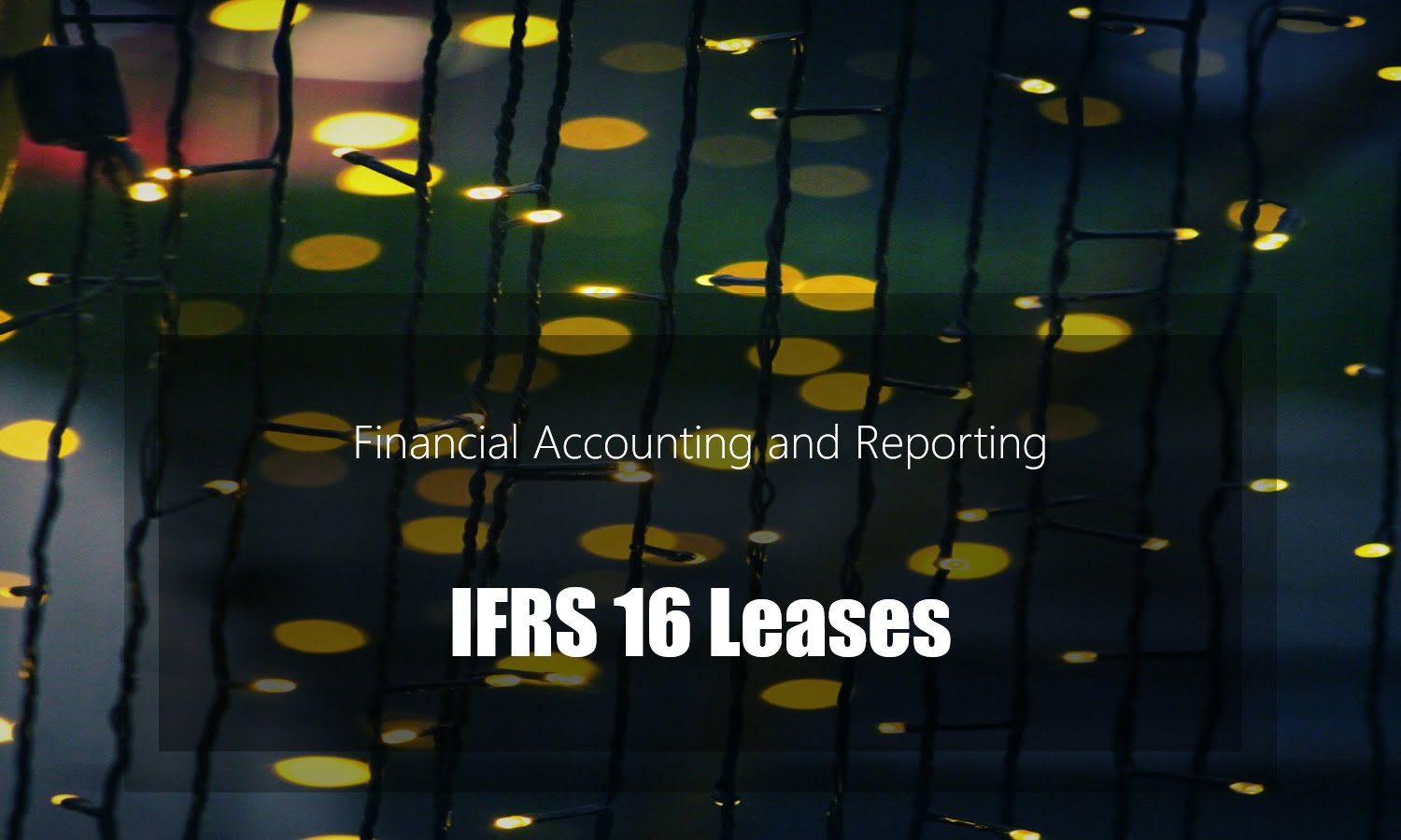 IFRS 16 Leases Summary with examples PDF Mindmaplab